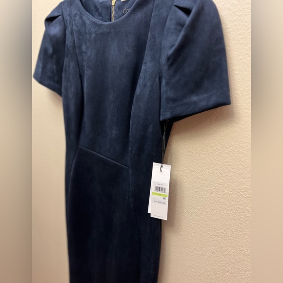 CALVIN KLEIN Dress, Velvet, Size 4 - Picture 2 of 7